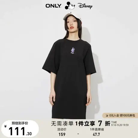 ONLY奥莱春夏迪士尼米奇DISNEY联名款T恤连衣裙女图片