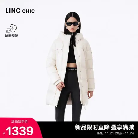 LINCCHIC金羽杰羽绒服女中长款23冬新品都市机能加厚保暖潮流6272商品大图