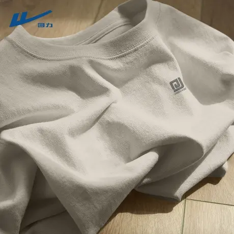 回力短袖男款夏季2025新款男生衣服纯棉宽松男士上衣半袖t恤男夏D商品大图