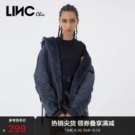 【直播闪降】LINCCHIC金羽杰羽绒服女短款羽绒服女冬季2084158商品大图