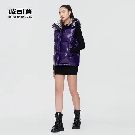 波司登女PUFF时尚廓形温暖舒适百搭鹅绒羽绒服亮面潮奥莱图片