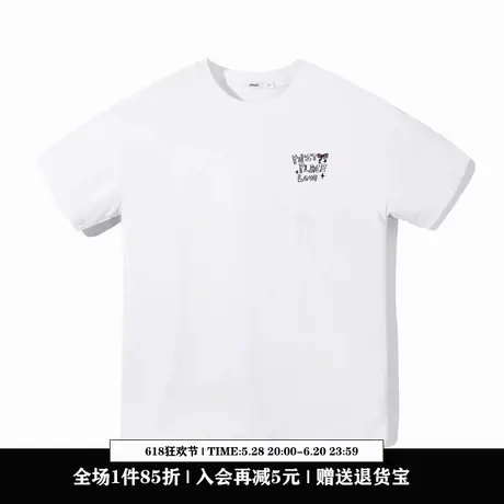 Ohlyah设计师原创卡通品牌潮牌美式字母纯棉短袖无性别男女T恤潮图片