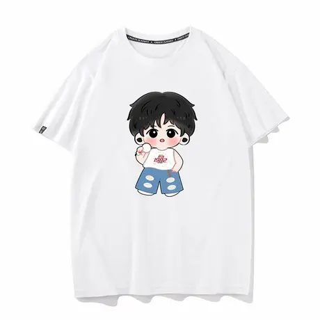 秀洛张杰应援周边演唱会粉丝短袖T恤商品大图