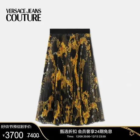 【甄选折扣】VERSACE JEANS COUTURE 女士Chain Couture迷笛裙商品大图