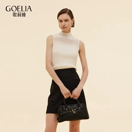 歌莉娅秋季新品天丝混纺背心1E8L5B520商品大图