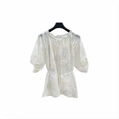 s.deer圣迪奥女装衬衫S242Z0448图片