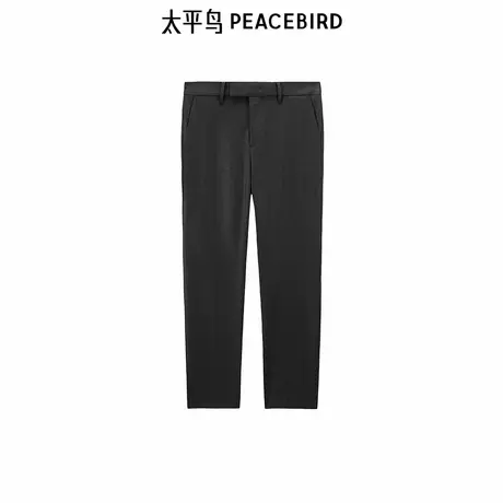 【商场同款】太平鸟男装西裤秋季新款修身商务西装裤潮 B1GAE3X16图片