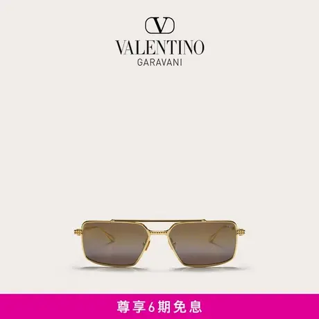 【24期免息】华伦天奴VALENTINO VI - 矩形金属框太阳眼镜图片