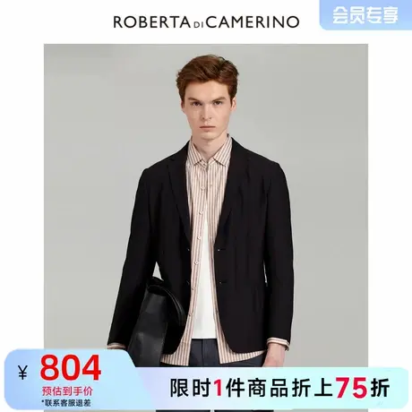 【春季新品】ROBERTA诺贝达商务休闲套便西上衣西服西装外套男装商品大图