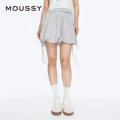 MOUSSY 夏季新品甜美森系度假灯笼裤短款花苞裤028HSZ30-1561商品大图