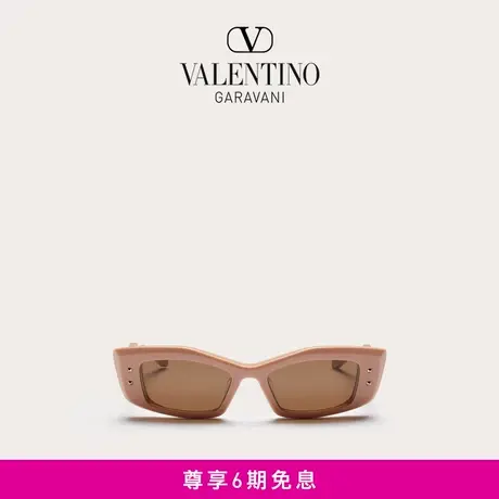 【24期免息】华伦天奴VALENTINO V -矩形醋纤框太阳眼镜图片