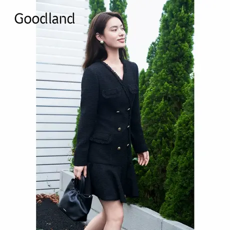 Goodland美地2024秋季新款连衣裙商品大图