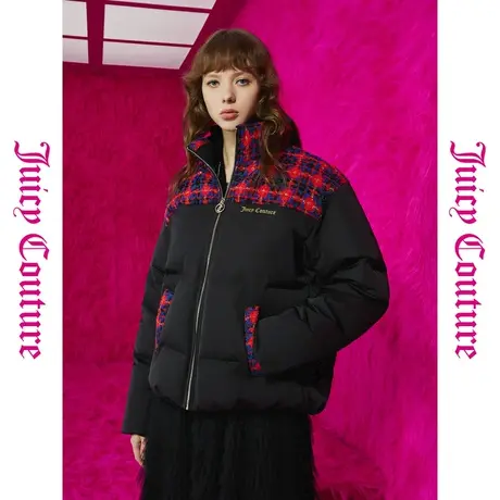 Juicy Couture橘滋春夏新款女装上衣外套90白鸭绒泡芙羽绒服女商品大图