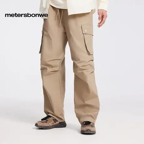 【交个朋友】美特斯邦威男2025年春新潮流户外侧工装口袋休闲裤ZZ图片