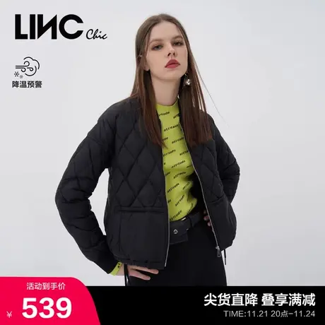 LINCCHIC金羽杰羽绒服女简约轻薄短款羽绒服女冬季外套Y22801363Y图片