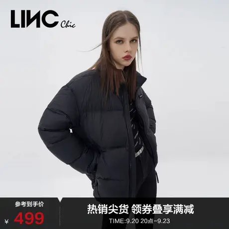 LINCCHIC金羽杰羽绒服女超轻科技锁温鹅绒短款羽绒服女N22801501Y商品大图