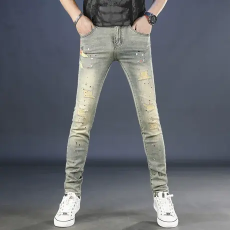 2025夏季新款男士牛仔裤商品大图