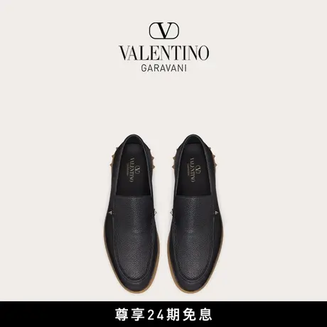 【24期免息】华伦天奴VALENTINO男士LEISURE FLOWS小牛皮休闲便鞋商品大图