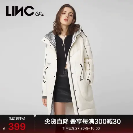 LINC金羽杰羽绒服女冬季女中长款反季羽绒服冬季外套女2084499商品大图