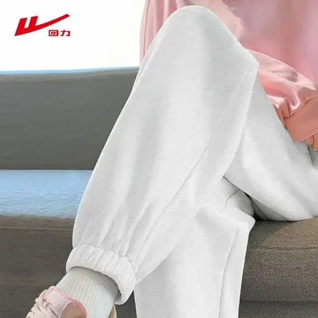 ZH回力运动裤子女2025新款春秋季运动休闲时尚百搭小个子束脚裤商品大图