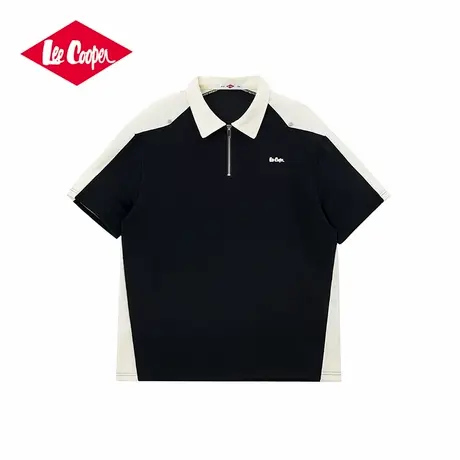 Lee Cooper/李库珀 复古短袖polo衫男2025夏季新款宽松百搭半袖衫商品大图