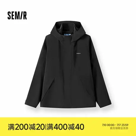 防护外套|商场同款森马XCNSPACE航天合作夹克情侣三防2025秋新款图片