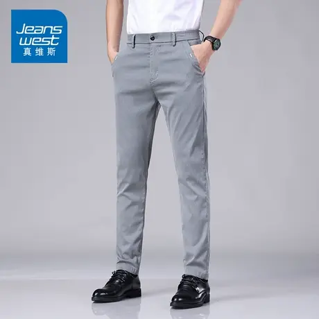 KZ真维斯春秋季商务西裤西服男裤子西装休闲裤男士通勤2025年新款商品大图