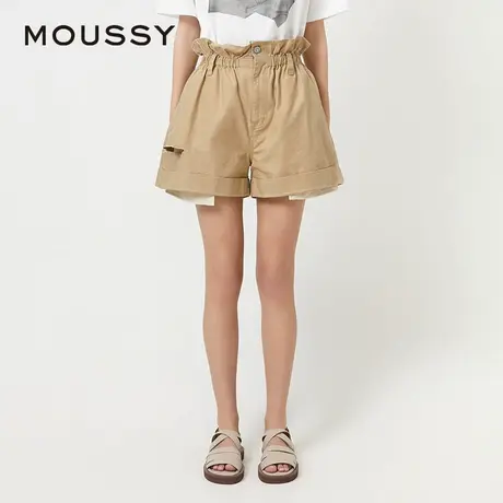 MOUSSY 夏季日系风通勤花苞休闲裤028HS230-1721商品大图