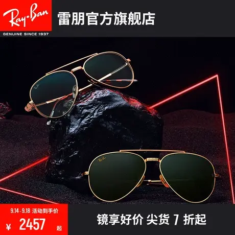 RayBan雷朋光学镜架飞行员钛材时尚轻质近视镜框0RX8225V🤙图片