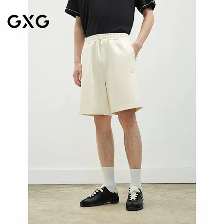 2025春夏新品GXG男士休闲短裤百搭通勤五分裤男士休闲裤图片