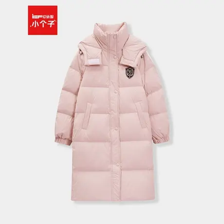IEF/爱依服2024冬季新款韩版简约通勤白鸭绒羽绒服女保暖长外套商品大图
