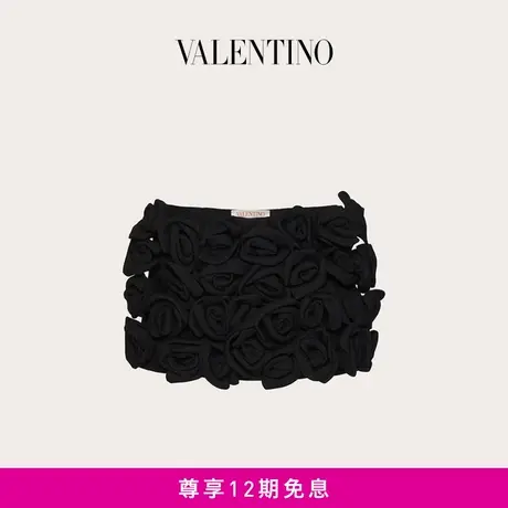 【24期免息】华伦天奴VALENTINO女士 CREPE COUTURE 迷你裙裤图片