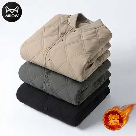 猫人棉服男冬季外套潮牌帅气棉衣宽松休闲气绒服冬装防寒棉袄子图片