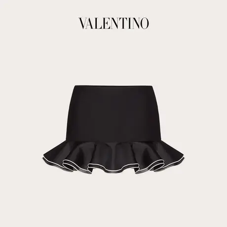 【季末优惠】华伦天奴VALENTINO女士 CREPE COUTURE 半裙商品大图