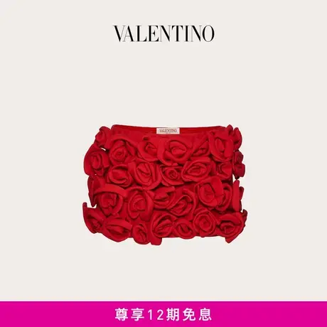 【12期免息】华伦天奴VALENTINO女士 CREPE COUTURE 迷你裙裤商品大图