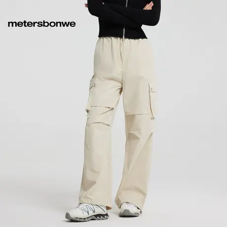 【烈儿宝贝】美特斯邦威伞兵裤男女2025夏季新款舒适工装休闲裤ZZ图片