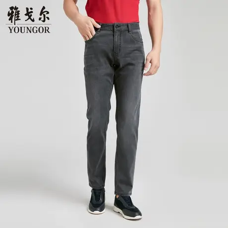 【商场同款】雅戈尔男士长裤春季新款官方商务休闲上班穿长裤男图片