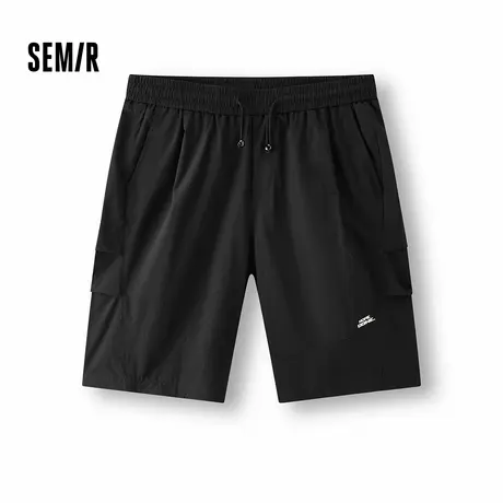 [商场同款]森马休闲短裤男户外运动宽松裤子2025夏新款百搭五分裤图片