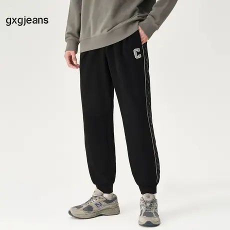 清仓gxg.jeans男装秋季收口针织长裤JEX10200293图片