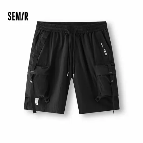 [商场同款]森马休闲短裤男宽松大口袋工装裤2025夏季新款五分裤子图片