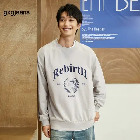 清仓gxg.jeans男装秋季圆领卫衣JED13108173图片