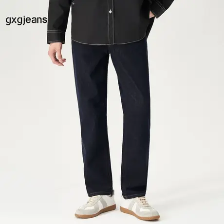 清仓gxg.jeans男装冬季牛仔长裤JEX10500434图片