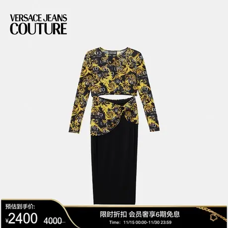 【甄选折扣】VERSACE JEANS COUTURE 女士连衣裙图片