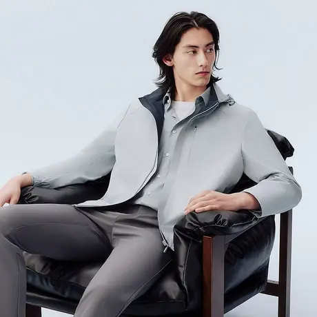 【商场同款】红豆夹克男25春季新款轻户外系列可脱卸帽外套1J002图片