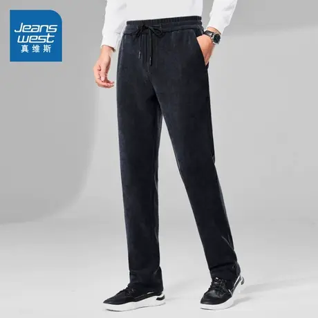 VF真维斯男装裤子 2025春季新款 时尚男士百搭通勤休闲修身长裤男图片