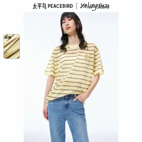 【商场同款】太平鸟25夏新Jon Burgerman联名可露丽套衫A3EEF2312商品大图