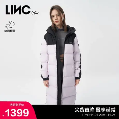 LINCCHIC金羽杰羽绒服男女同款无性别鹅绒长款羽绒服女N22806272商品大图