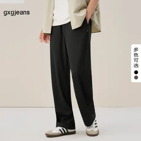 gxg.jeans男装2024年夏季休闲针织长裤J24D022012商品大图