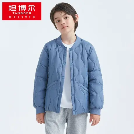 坦博尔儿童羽绒服男女童棒球服短款保暖外套潮TC210106商品大图