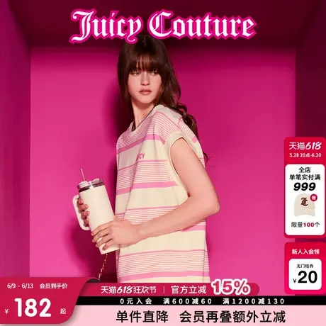 Juicy Couture橘滋T恤女2025年夏新款流行甜美宽松背心短袖上衣商品大图